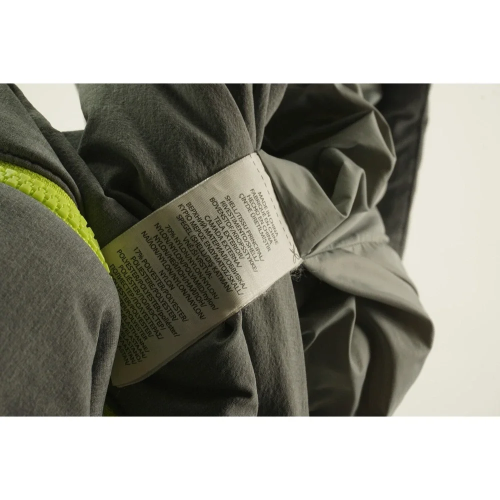 RLX Ralph Lauren Water Resistant Performance Full Zip Vest Mens Medium Gray Golf - Picture 9 of 11